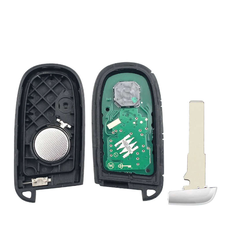 For Jeep Compass Smart Car Remote Key 433Mhz 4A Chip Keyless Entry SIP22 Blade FCCID M3N-40821302