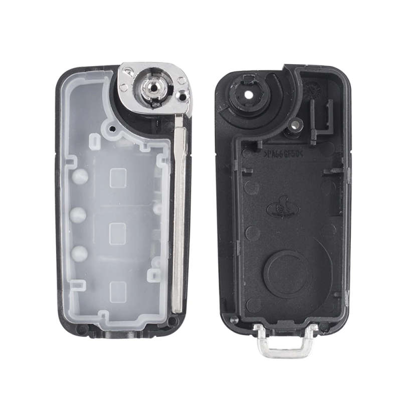 Flip Folding Remote Key Case Shell For Toyota Camry Prado Highlander Yaris Vios Car Key Case