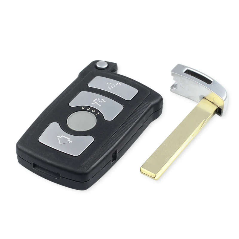 4 Button Fob Case For BMW 7 Series E65 E66 E67 E68 745i 745Li 750i 750Li 760i 7 Remote Key