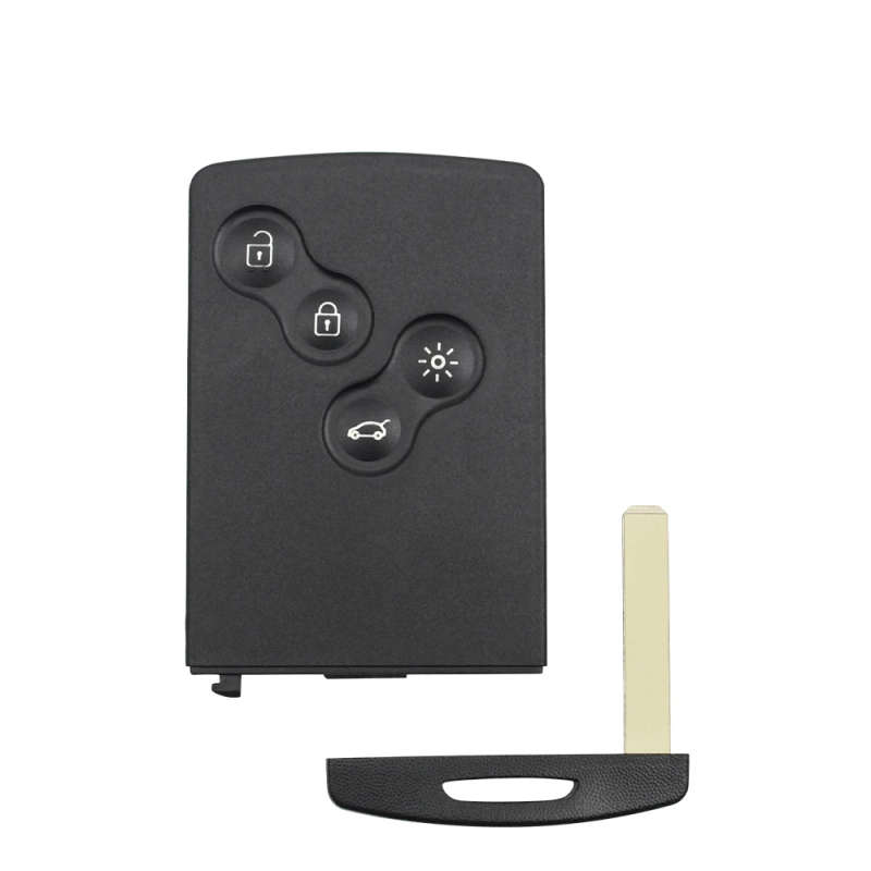 4 Buttons Smart Remote Control Key Fob For Renault Megane III 3 Fluence Laguna III 3 ID46 Chip