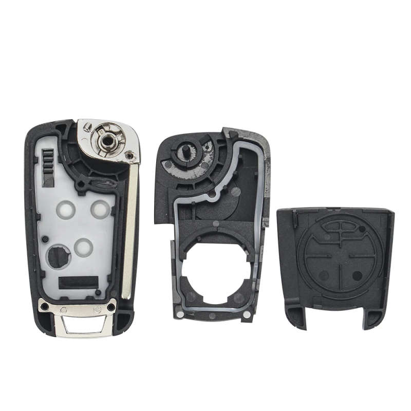 Flip Folding Remote Car Key Case For 2020 Chevrolet Cavalier Aveo HU100 Blade Key Case Fob