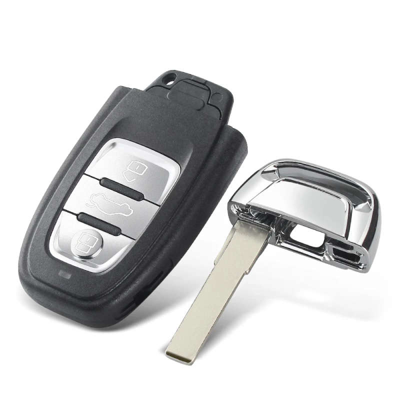 Keyless Smart Car Remote Key Fob For Audi A4 A5 A6L A7 A8 Q5 2010-18 3 Butons 315/433/868Mhz