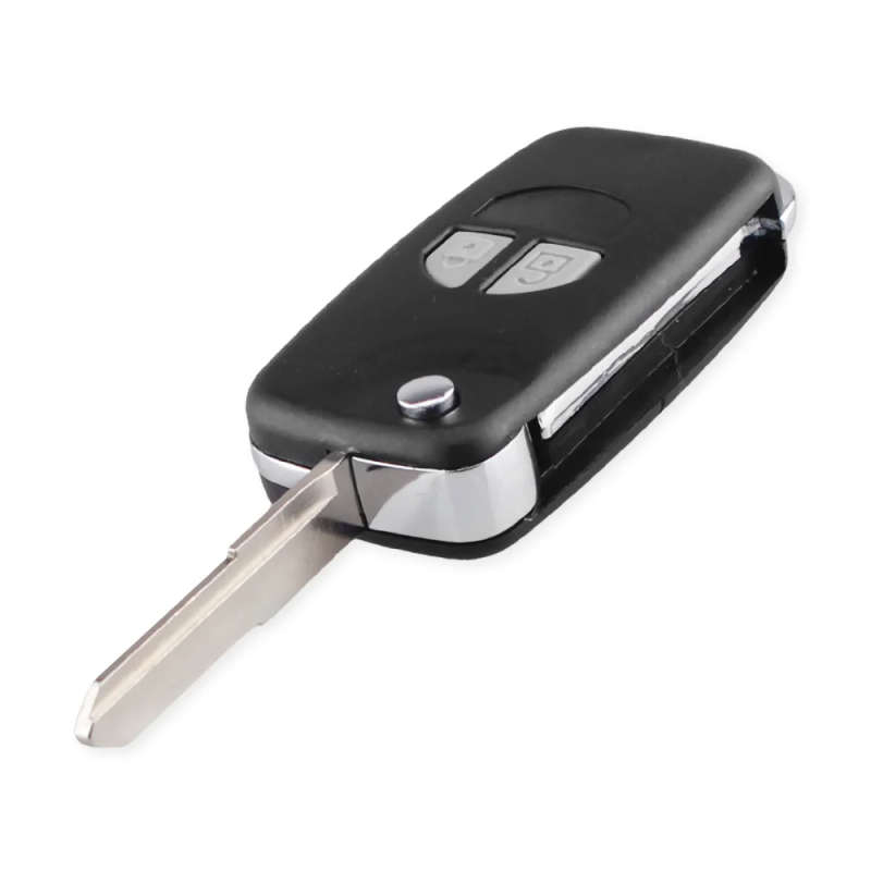 NEW FOR SUZUKI SWIFT GRAND VITARA ALTO REMOTE KEY 2 BUTTON FLIP KEY CASE UPGRADE