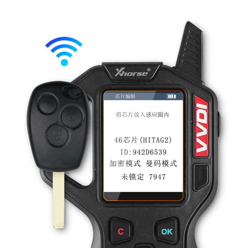Remote Control Car Key 3 Button 433MHz PCF7947 Chip For Renault /Kangoo II /Clio III Duster Modus