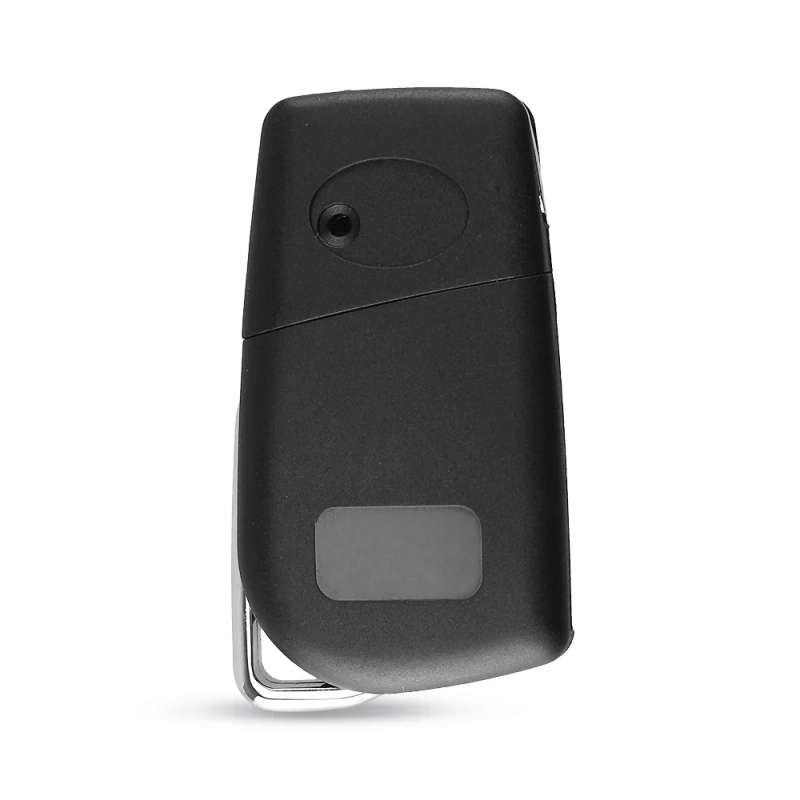 Replacement Folding Flip Remote Key Shell Case Fob 2 Button for Toyota TOY43 Blade