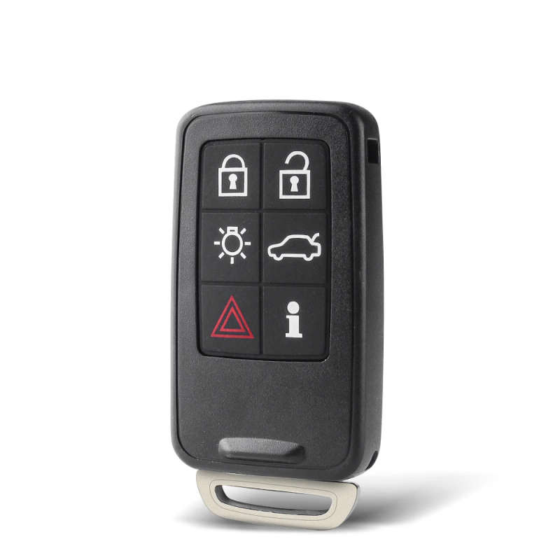 Smart Keyless Remote Key For VOLVO S60 S80 V40 V60 V70 XC60 XC70 433/902MHz FSK 6 Buttons ID46 Chip