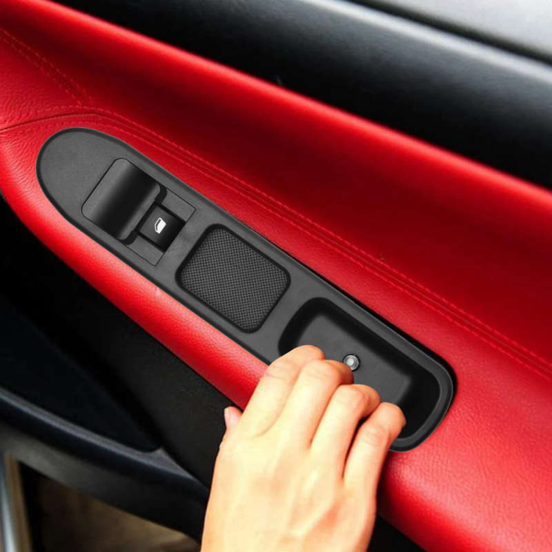 Power Window Control Switch Car Window Lifter Switch Button for Peugeot 207 2007 - 2014 Front Rig...