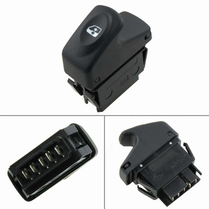 Electric Power Window Single Switch For 1998-2016 Renault Clio 1997-2003 Kangoo