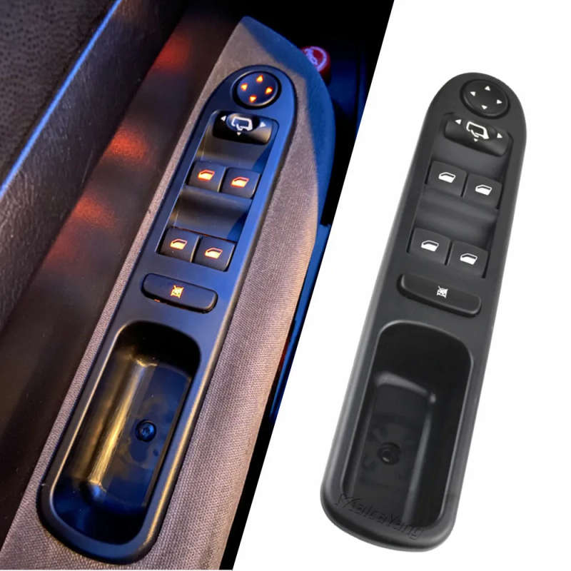 Suitable For Peugeot 307 Power Window Control Switch Window Lifter Switch Button 6554.KT 6554KT