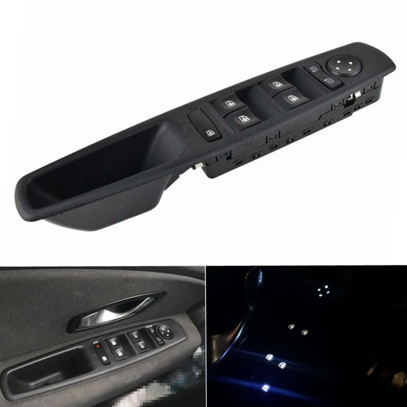 Front Left Car Window Control Power Master Lifter Switch For Renault Fluence L30 Megane 2010-2016