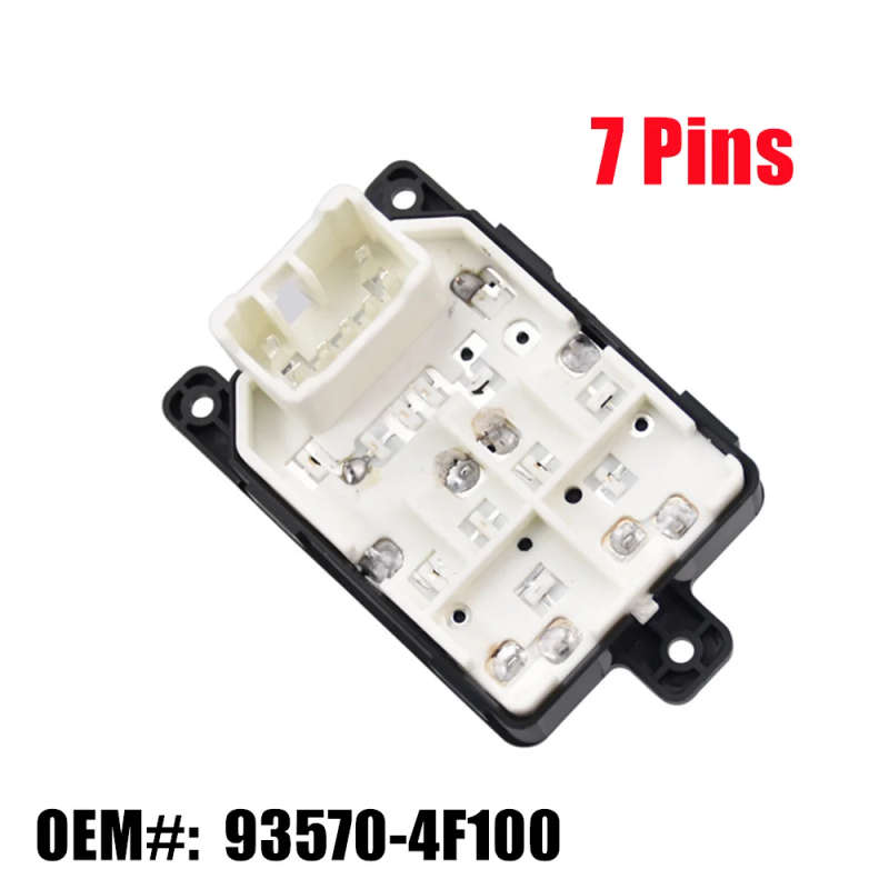 Power Window Switch Button 93570-4F100 935704F100 For Hyundai Porter II 2003 2004 2005 2006 2007 ...