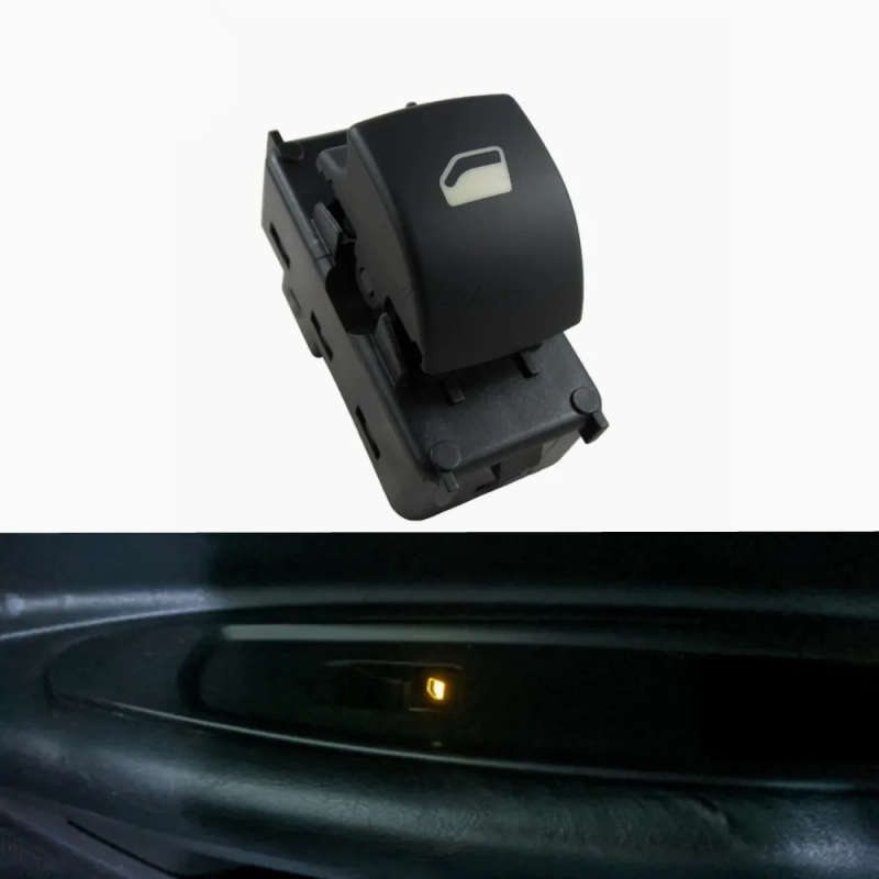 Black For Citroen C4 Peugeot 207 Power Window Control Switch Window Lifter Switch Regulator Butto...