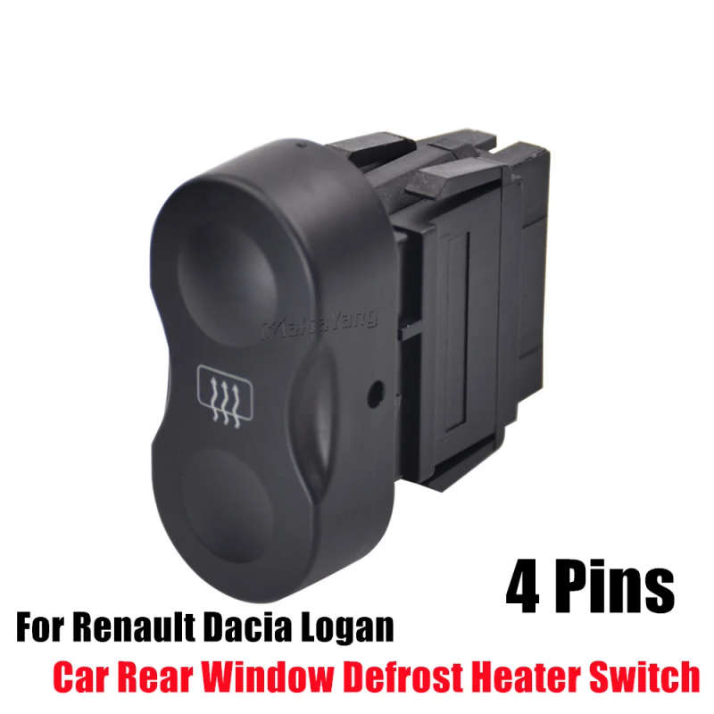 For Renault Dacia Logan 2008 2009 2010-2021 Rear Window Control Switch Button Heating 8200710682