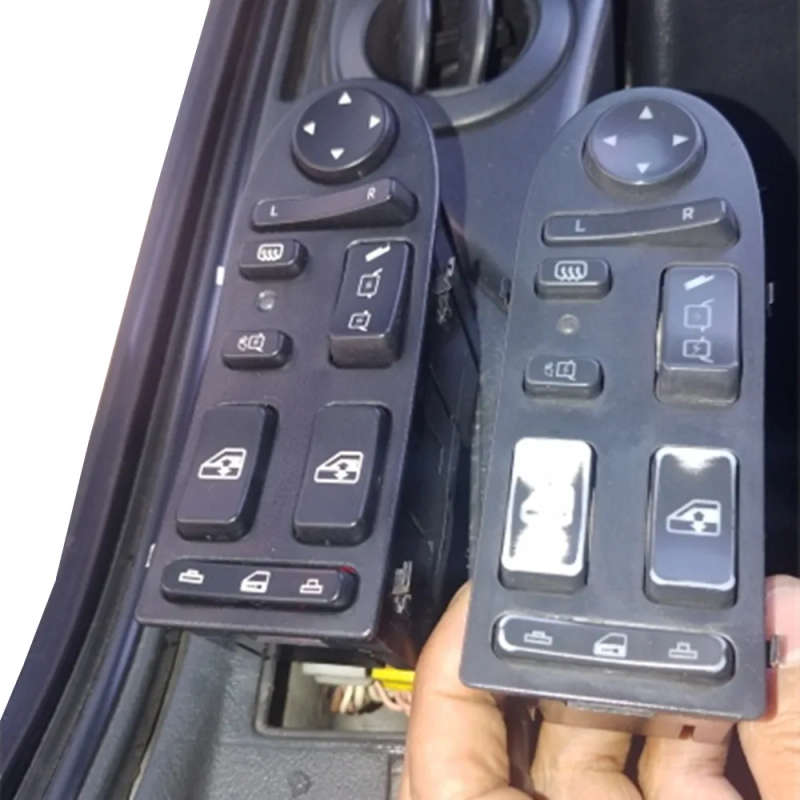 Front Left Driver's Side Power Window Lifter Control Master Glass Switch Button For MAN TGA TGX 8...