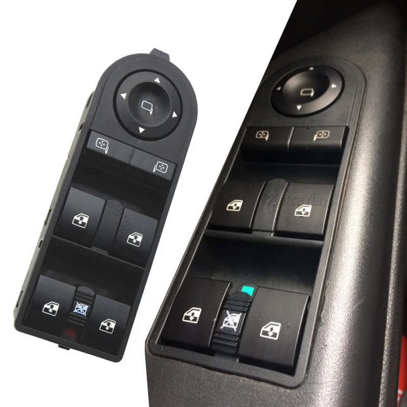 Electric Power Window Master Control Lifter Switch Button For Vauxhall For Opel Astra H Zafira 13...