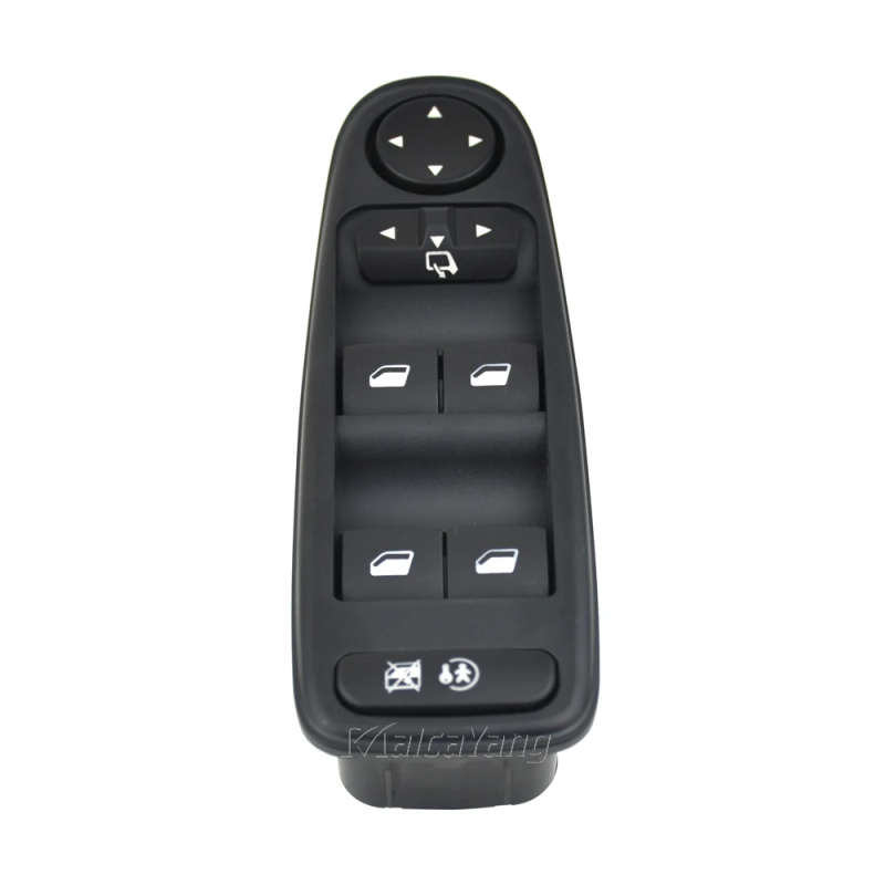 Electric Power Lifter Window Master Switch Console Button for 2004-2013 Citroen C4 Picasso 966393...