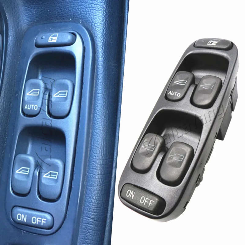 Car Front Door Driver Side Electric Master Power Window Control Switch Button For 1995-2000 Volvo...