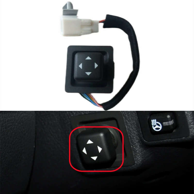 Telescopic Steering Adjustment Button Steering Column Tilt Switch For Hyundai/KIA