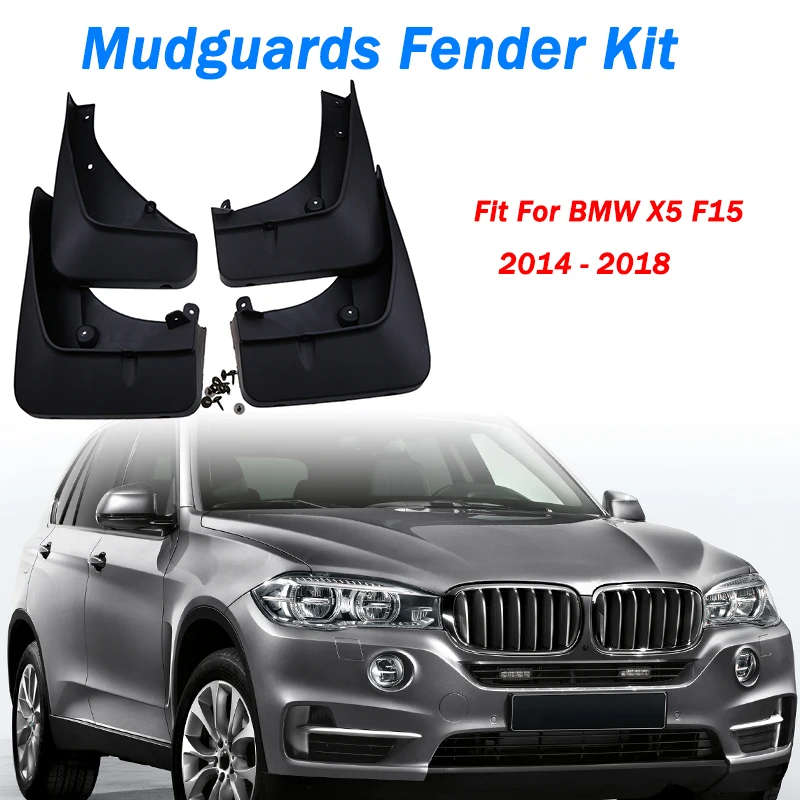 Mudguards Fender Kit Wheel Mud Flaps Splash Guards Fit For BMW X5 F15 2014 2015 2016 2017 2018 Re...