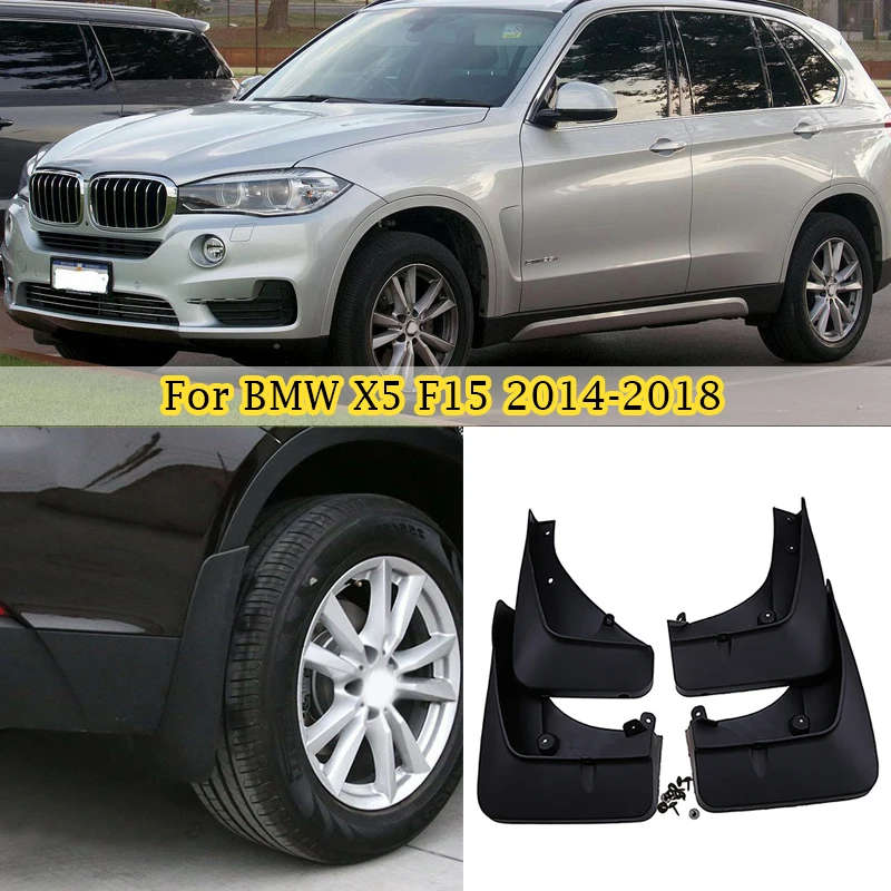 Mudguards Fender Kit Wheel Mud Flaps Splash Guards Fit For BMW X5 F15 2014 2015 2016 2017 2018 Re...