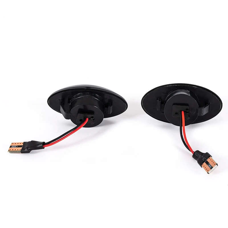 LED Side Marker Turn Signal Light Flowing Water Repeater Indicator Dynamic Blinker Fit For BMW MI...