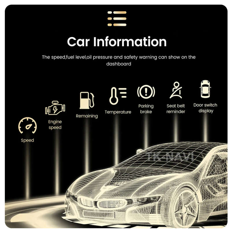 14.5" Android 13 Carplay Auto Car Multimedia QLED Display Screen For BMW E60 E61 E90  CIC CCC ID8...