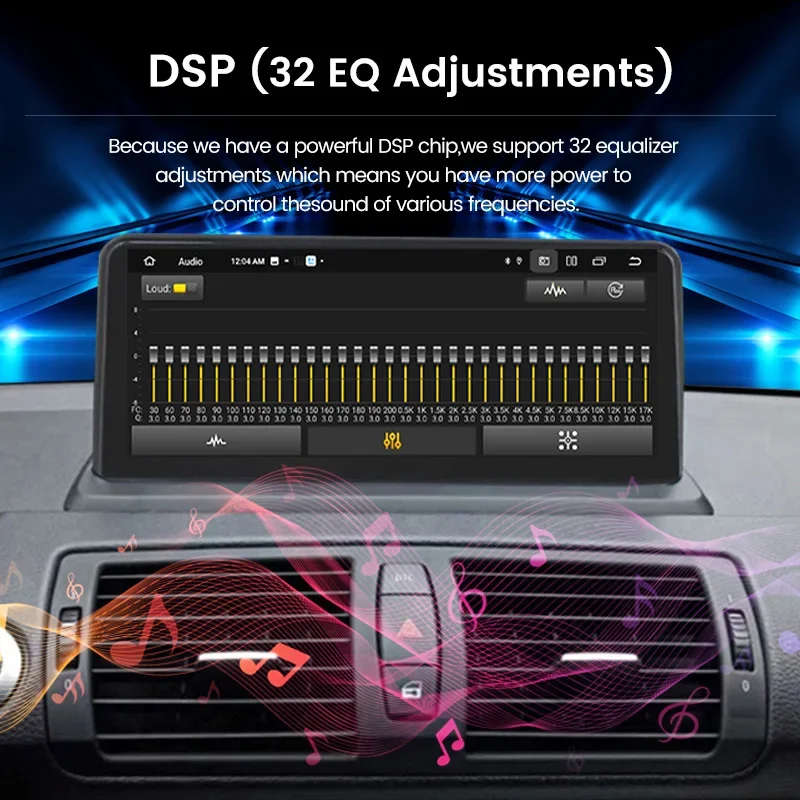 Android 13 10.25inch CarPlay Android Auto Stereo Car Radio Multimedia Player Screen for BMW 1 Ser...