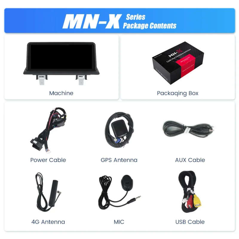 Android 13 10.25inch CarPlay Android Auto Stereo Car Radio Multimedia Player Screen for BMW 1 Ser...