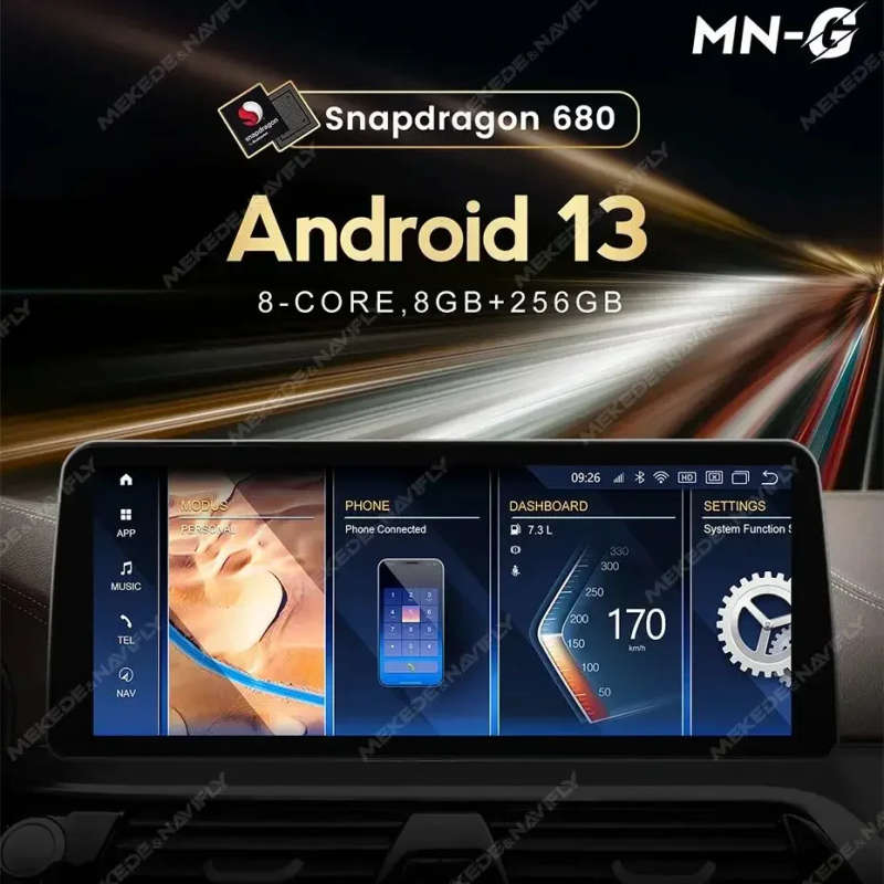 Android 13 Touch Screen for BMW 7 Series F01 F02 2009 - 2015 NBT CIC Car Radio Stereo Multimedia ...