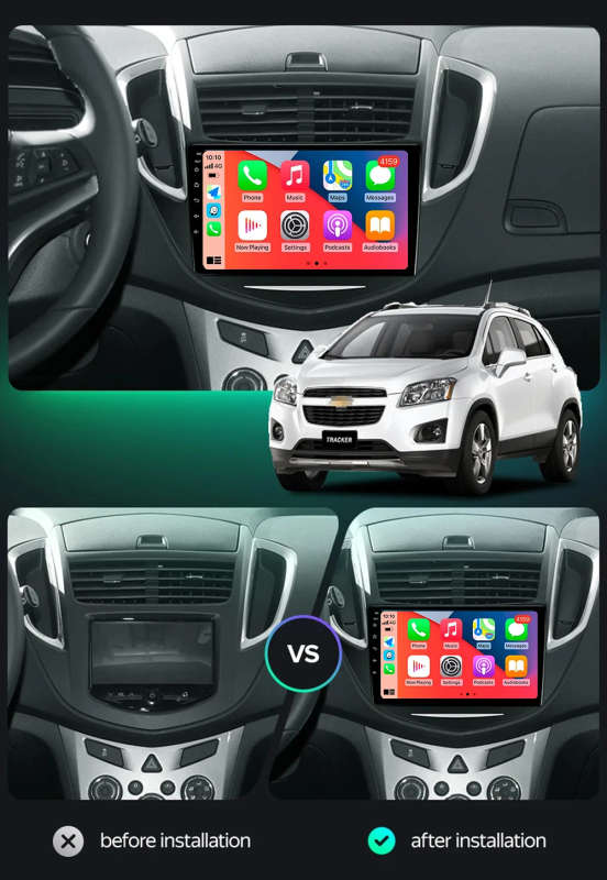 Android 14 Car Radio For Chevrolet Tracker 3 2013 - 2017 Multimedia Video Player Stereo GPS Navig...