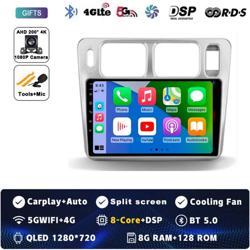Android 14 Car Radio For Leopaard Feiteng 2007 - 2013 Car Radio Multimedia Video Player Navigatio...