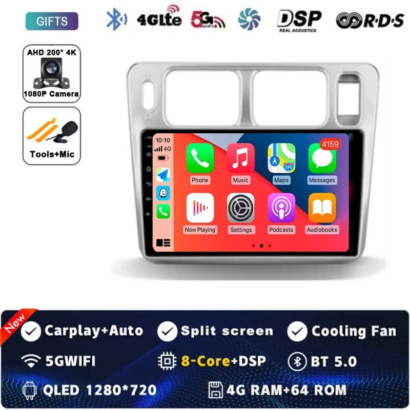 Android 14 Car Radio For Leopaard Feiteng 2007 - 2013 Car Radio Multimedia Video Player Navigatio...