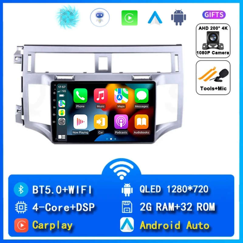 Android 14 Car Radio For Toyota Avalon 3 2005 2006 2007 - 2010 Navigation Multimedia Player Stere...