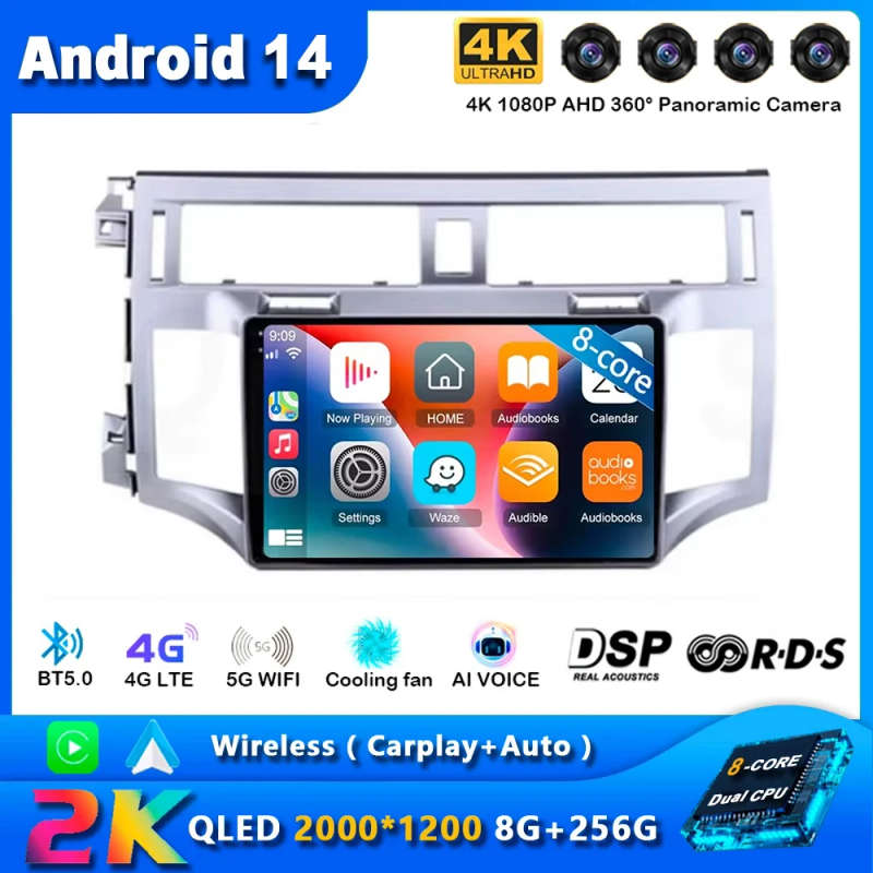 Android 14 Car Radio For Toyota Avalon 3 2005 2006 2007 - 2010 Navigation Multimedia Player Stere...