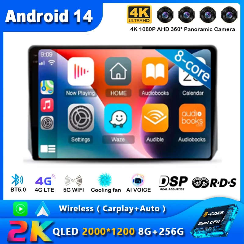 Android 14 Car Radio For UAZ Patriot 3 2016 - 2021 Navigation GPS Multimedia Player Stereo wifi+4...