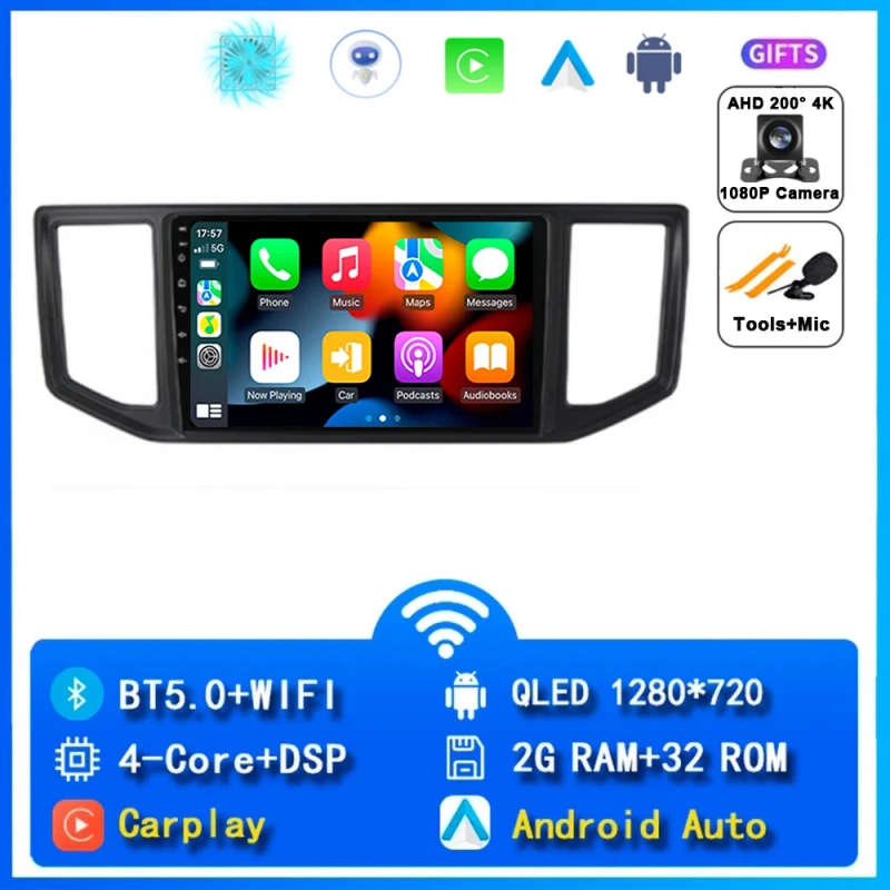 Android 14 Car Radio For Volkswagen Crafter 2016-2022 Car Multimedia Video Player Navigation Ster...