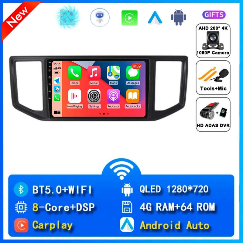 Android 14 Car Radio For Volkswagen Crafter 2016-2022 Car Multimedia Video Player Navigation Ster...