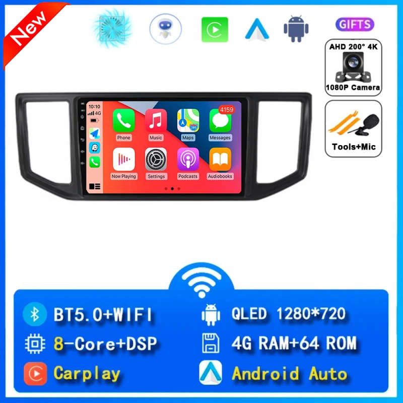 Android 14 Car Radio For Volkswagen Crafter 2016-2022 Car Multimedia Video Player Navigation Ster...