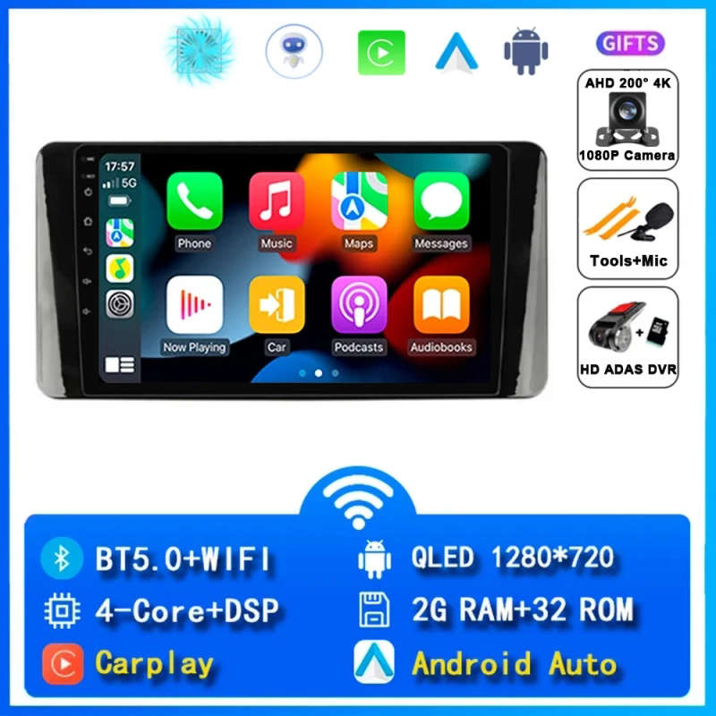 Android 14 Car Radio For Volkswagen Polo Mk6 VI 6 2020 2021 2022 Navigation Multimedia Player Ste...