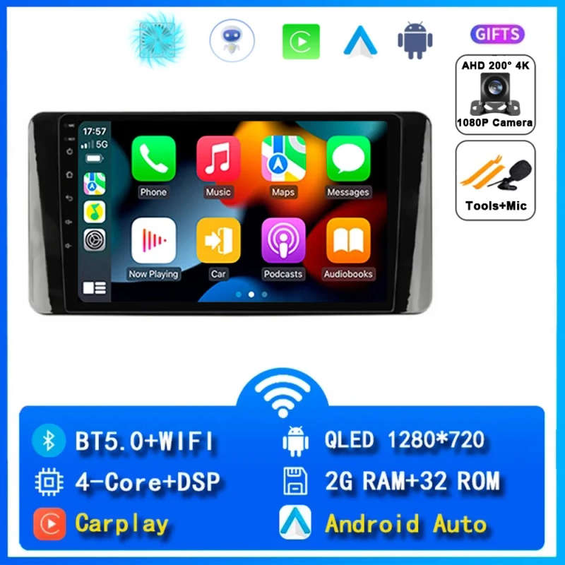 Android 14 Car Radio For Volkswagen Polo Mk6 VI 6 2020 2021 2022 Navigation Multimedia Player Ste...