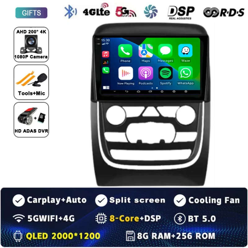 Android 14 Car Radio Multimedia Video Player For Dodge Durango 3 WD 2013 - 2020 Navigation GPS No...