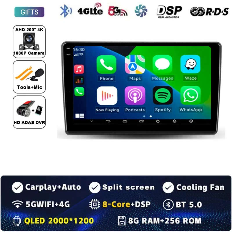 Android 14 Carplay Auto For Kia Ceed ED 2006 - 2012 Car Radio Multimedia Video Player Navigation ...
