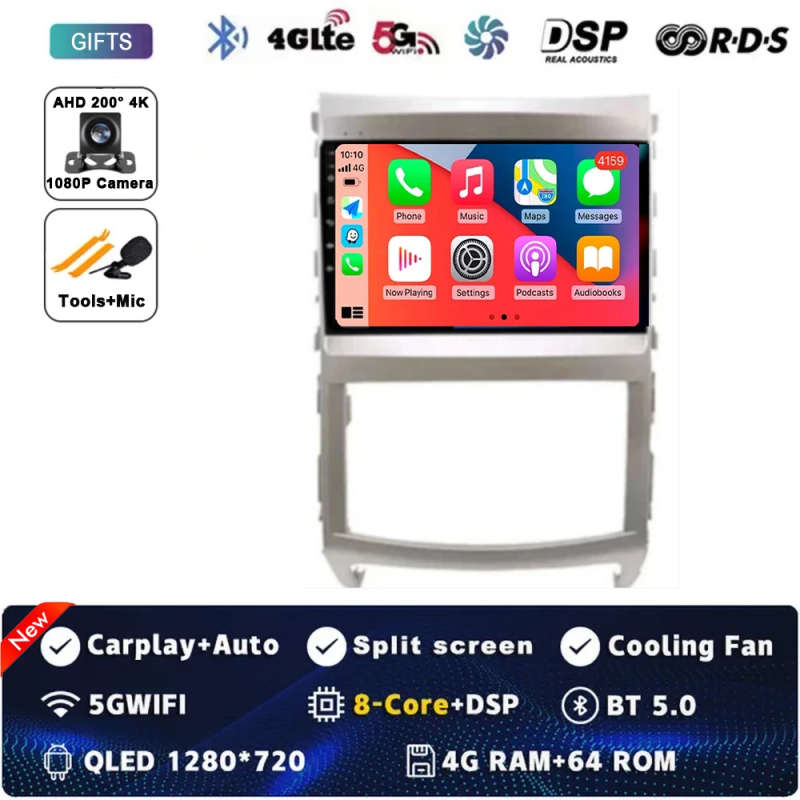 Android 14 Carplay Car Radio For Hyundai Veracruz ix55 2006-2015 Navigation GPS Multimedia Player...