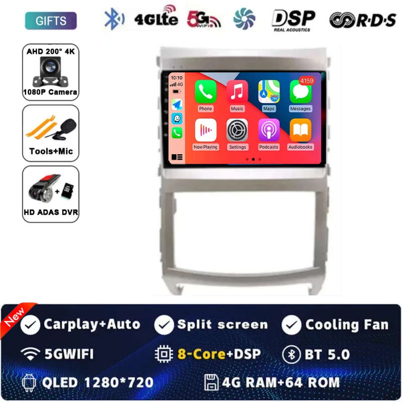 Android 14 Carplay Car Radio For Hyundai Veracruz ix55 2006-2015 Navigation GPS Multimedia Player...
