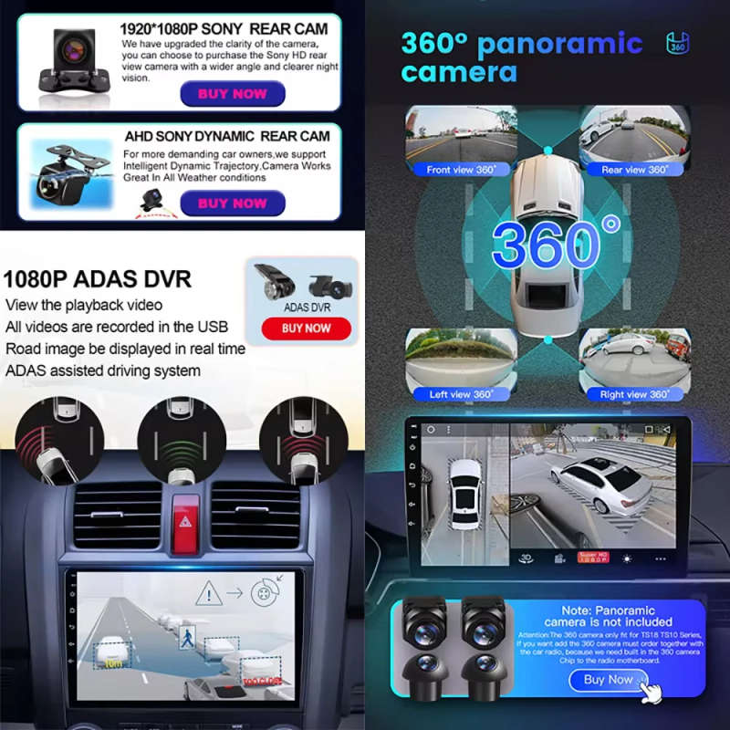 Android 14 Carplay Car Radio For Suzuki Vitara 2014 - 2019 Navigation GPS Multimedia Player stere...