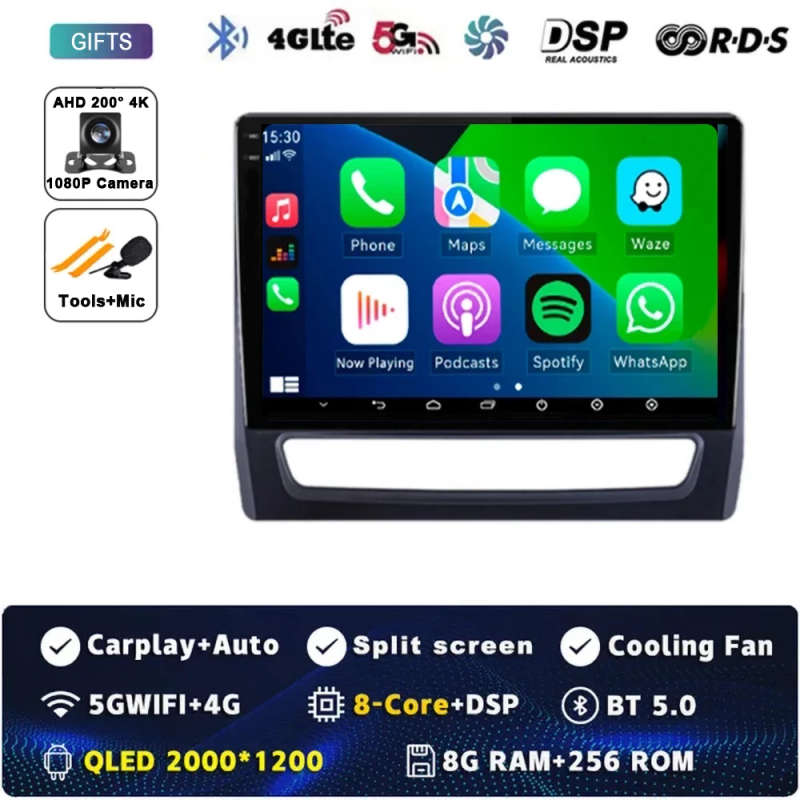 Android 14 For Mitsubishi ASX 2026-2021 2022 Car Radio Multimedia Video Player GPS Navigation Hea...