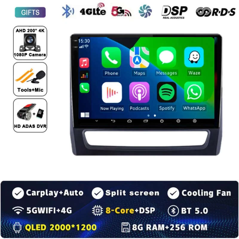 Android 14 For Mitsubishi ASX 2026-2021 2022 Car Radio Multimedia Video Player GPS Navigation Hea...