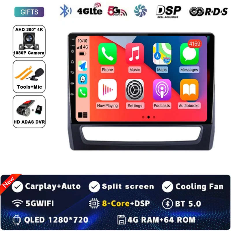 Android 14 For Mitsubishi ASX 2026-2021 2022 Car Radio Multimedia Video Player GPS Navigation Hea...