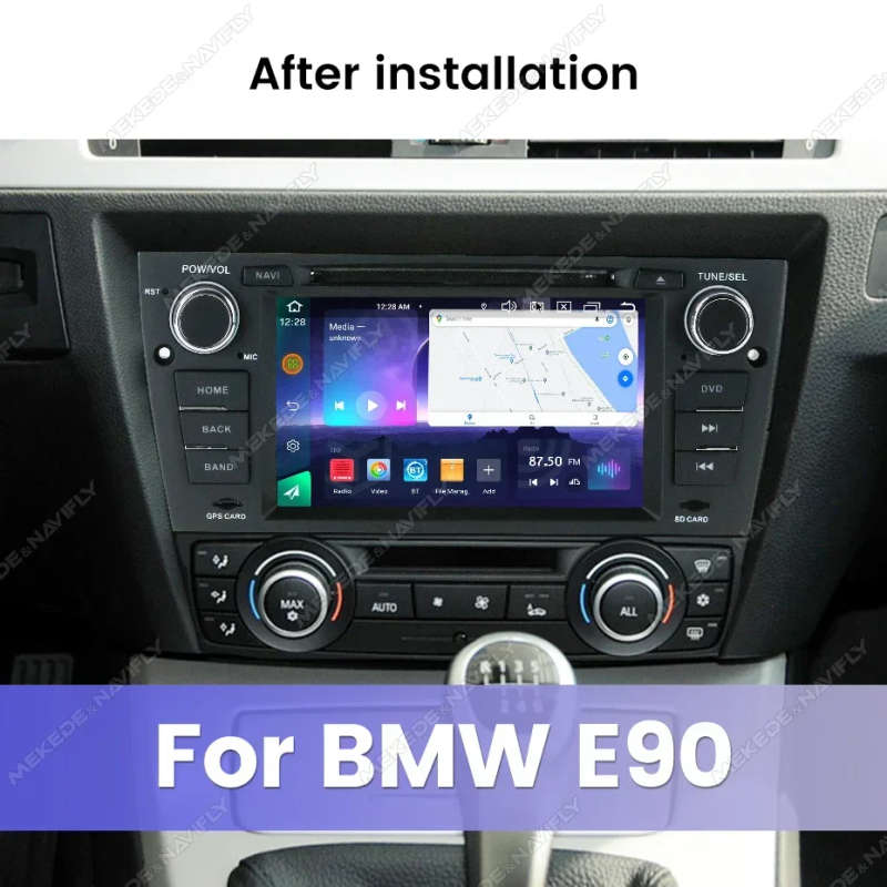 Android OS System Car Radio for BMW 3 Series E90 E91 E92 E93 2006 - 2012 CarPlay Android Navigati...