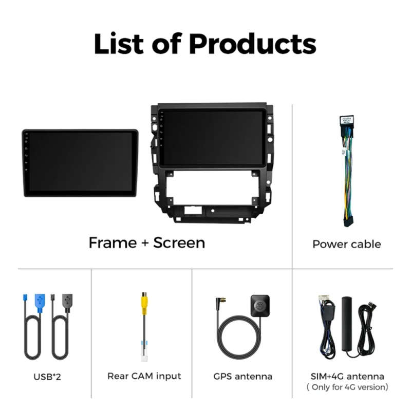 Car Radio Android 14 For Volkswagen VW Golf 4 IV 2002-2008 Jetta MK4 Classics Multimedia Player C...